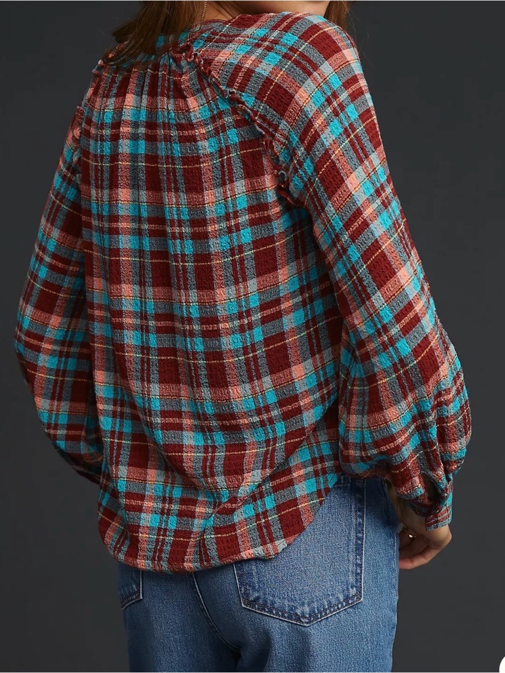 Anthropologie Pilcro and the Letterpress Flannel - Picture 2 of 5
